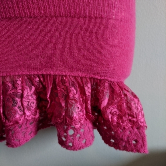 FREE People pink knit dress xs - Picture 7 of 9